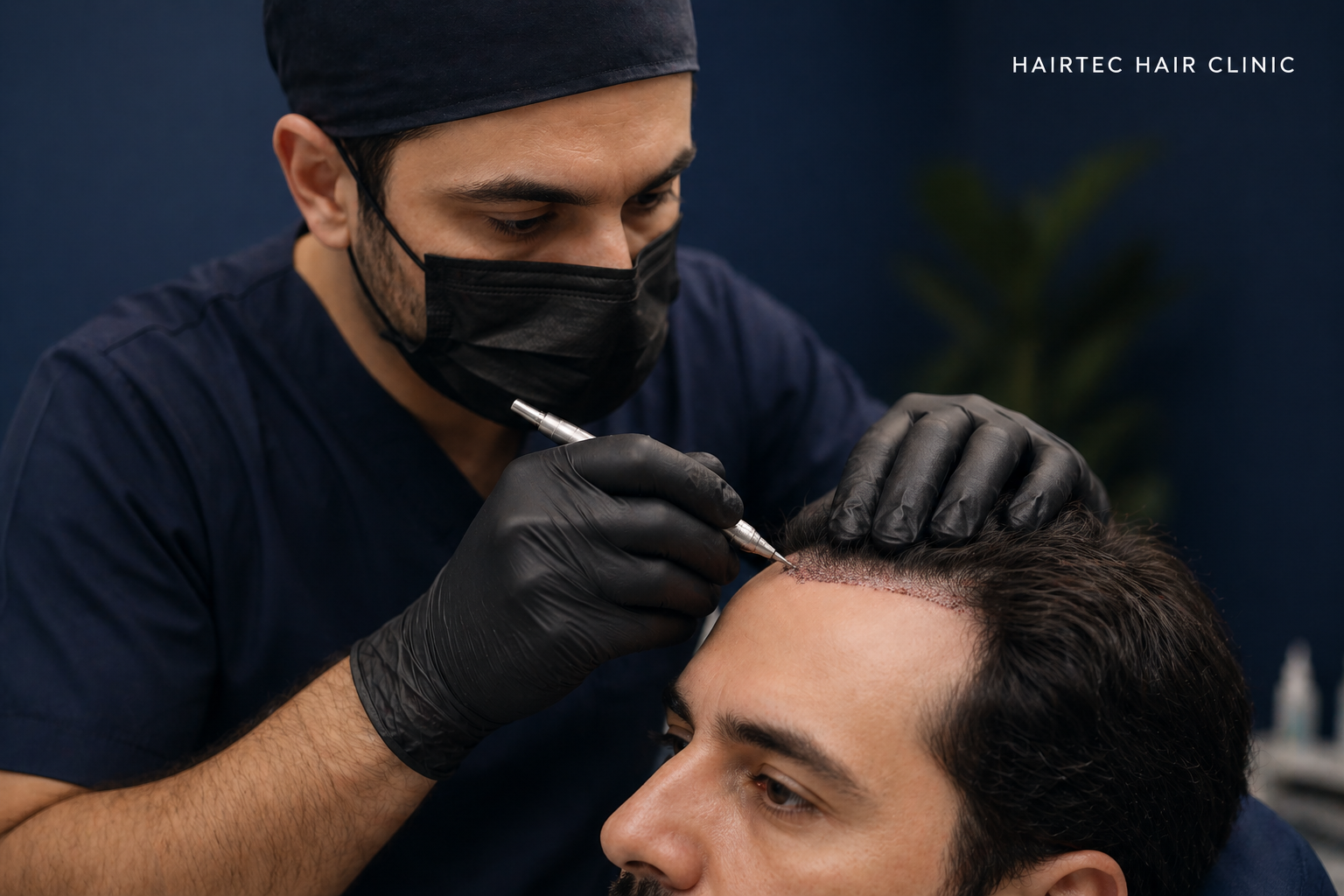 DHI hair transplant procedure detail โ Hairtec